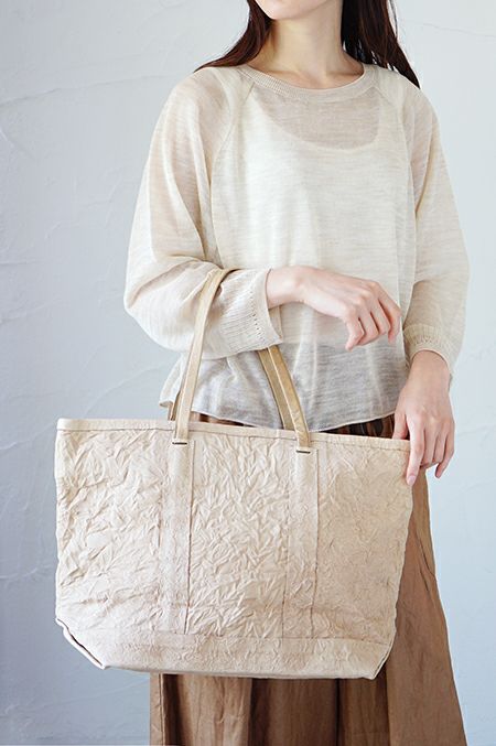 irose イロセ PAPER CRAFT TOTE BAG -M- (basic) | T.T. GARRET irose イロセ PAPER CRAFT TOTE BAG -M- (basic) | T.T. GARRET