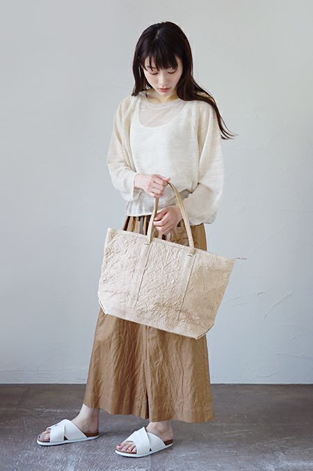 irose イロセ PAPER CRAFT TOTE BAG -M- (basic) | T.T. GARRET