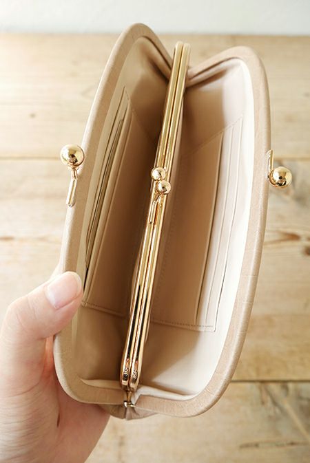 StitchandSew ステッチアンドソー がま口財布 (型押しクロコ) | T.T.