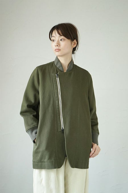FIRMUM フィルマム 8/-コットン高密度ヘビートリコチン ジャケット(AW 