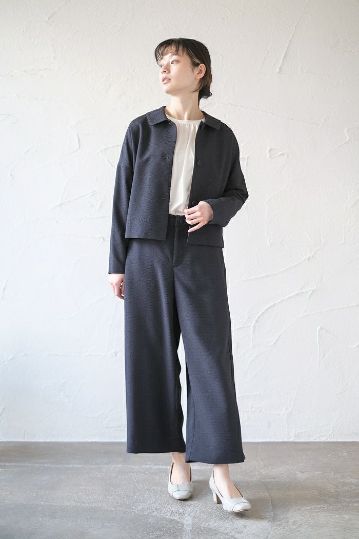 Porter des boutons ポルテデブトン バックフレアジャケット(25SS