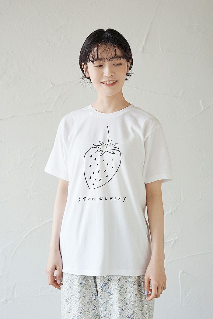 pot and tea ポットアンドティー ストロベリーTシャツ(春夏) | T.T. GARRET