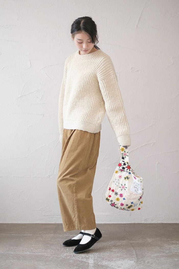 pot and tea ポットアンドティー 毛糸刺繍バッグ(basic) | T.T. GARRET