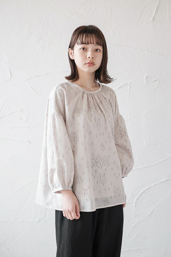 marble SUD マーブルシュッド flower language プチカラーシャツ(25AW