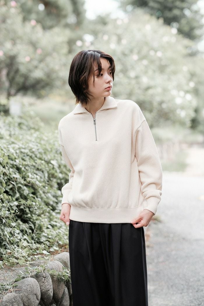 crepuscule ハーフジップポロ yoke stein kaiko crepuscule ハーフジップポロ yoke stein kaiko - メルカリ