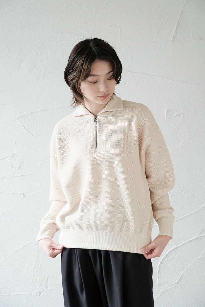 crepuscule ハーフジップポロ yoke stein kaiko crepuscule ハーフジップポロ yoke stein kaiko - メルカリ
