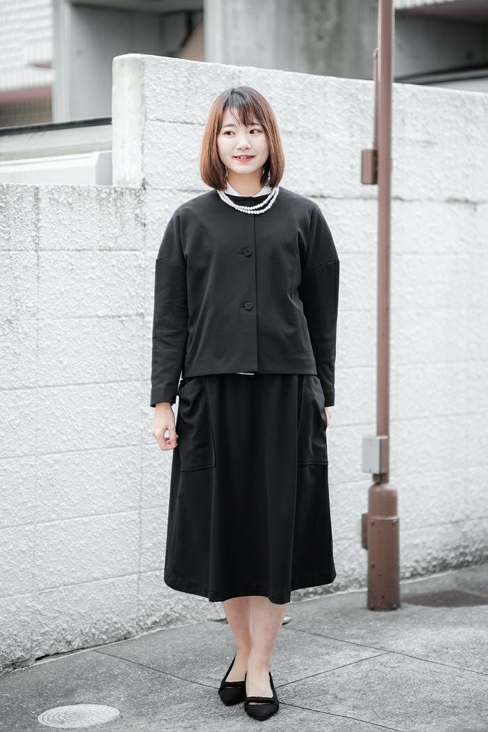 nooy ヌーイ 接結ジョーゼット フロージャケット(23SS) | T.T. nooy ヌーイ 接結ジョーゼット フロージャケット(23SS) | T.T.