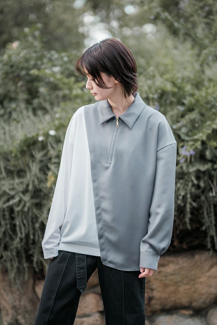 CULLNI クルニ Combination Layered Zip Shirts(AW) | T.T. GARRET