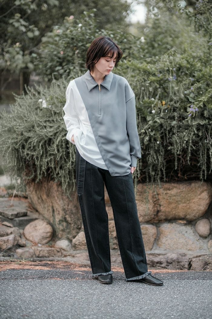 CULLNI クルニ Combination Layered Zip Shirts(AW) | T.T. GARRET
