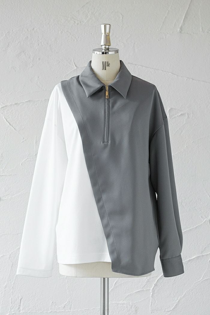 CULLNI クルニ Combination Layered Zip Shirts(AW) | T.T. GARRET