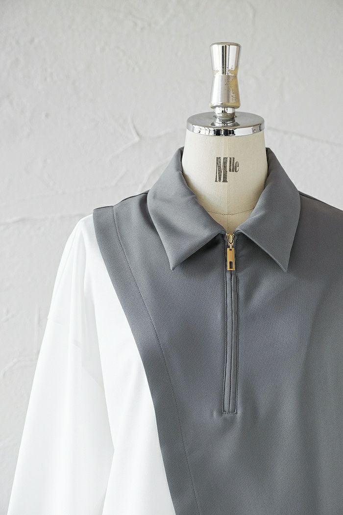 CULLNI クルニ Combination Layered Zip Shirts(AW) | T.T. GARRET