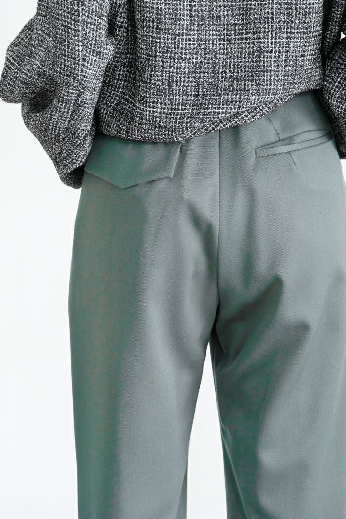 CULLNI クルニ Wool Chino Wide 1-Tuck Gurkha Pants(AW) | T.T. GARRET