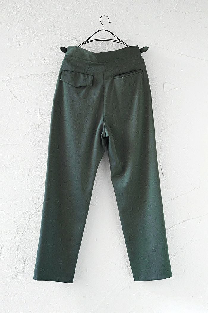 CULLNI クルニ Wool Chino Wide 1-Tuck Gurkha Pants(AW) | T.T. GARRET