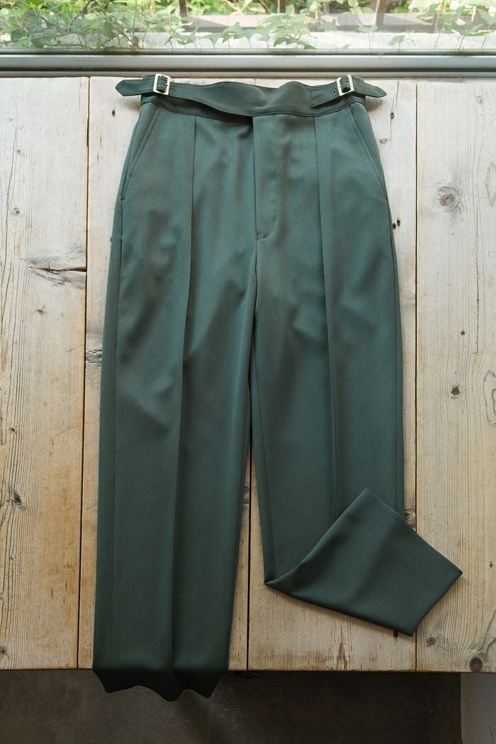 CULLNI クルニ Wool Chino Wide 1-Tuck Gurkha Pants(AW) | T.T. GARRET