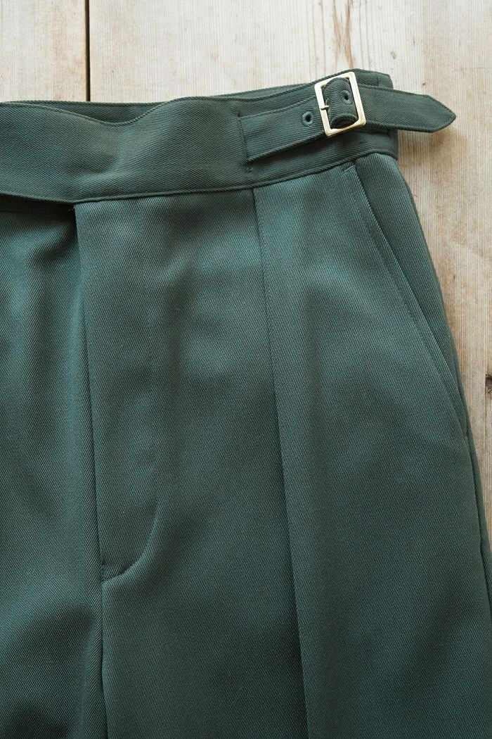 CULLNI クルニ Wool Chino Wide 1-Tuck Gurkha Pants(AW) | T.T. GARRET