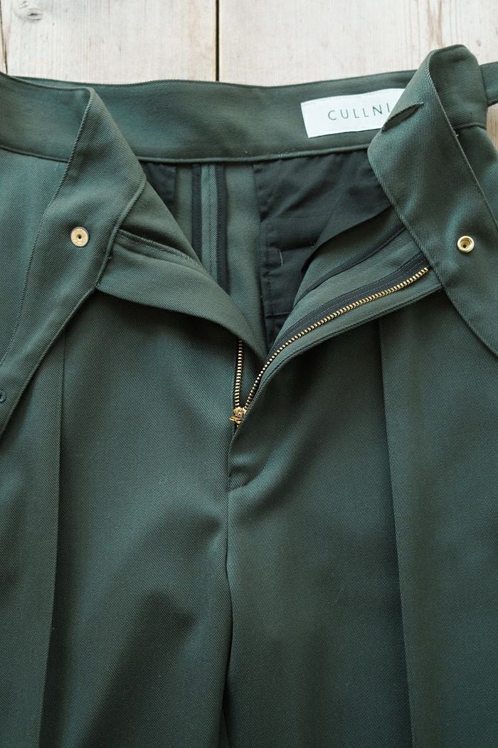 CULLNI クルニ Wool Chino Wide 1-Tuck Gurkha Pants(AW) | T.T. GARRET