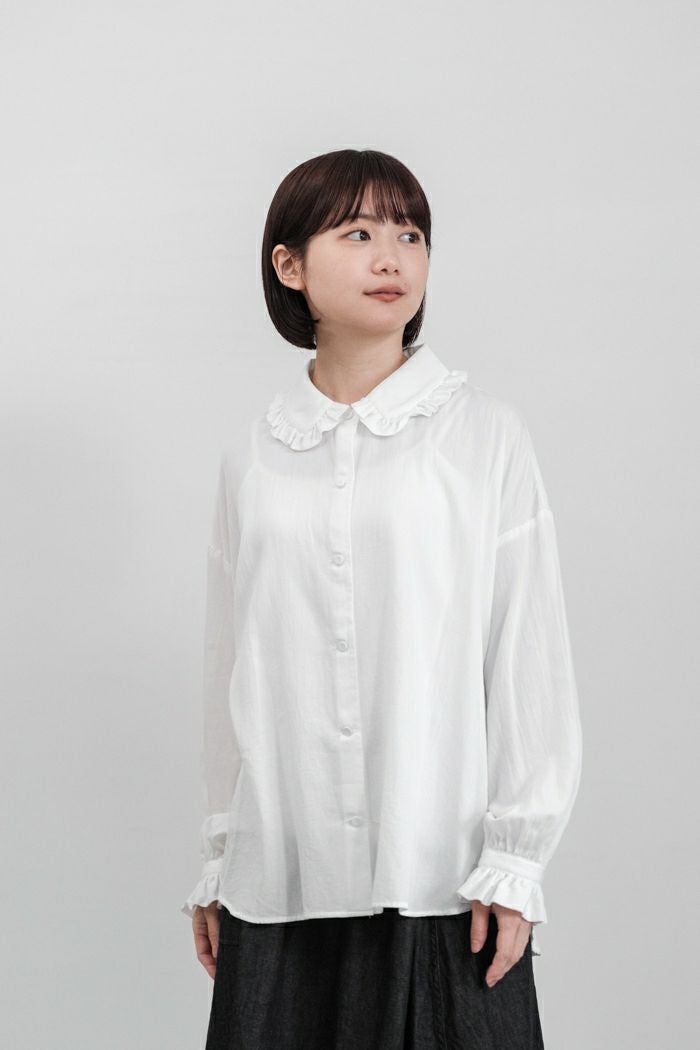 MAGALI マガリ ピンドットツイードヴィンテージジレ(25AW) | T.T. GARRET