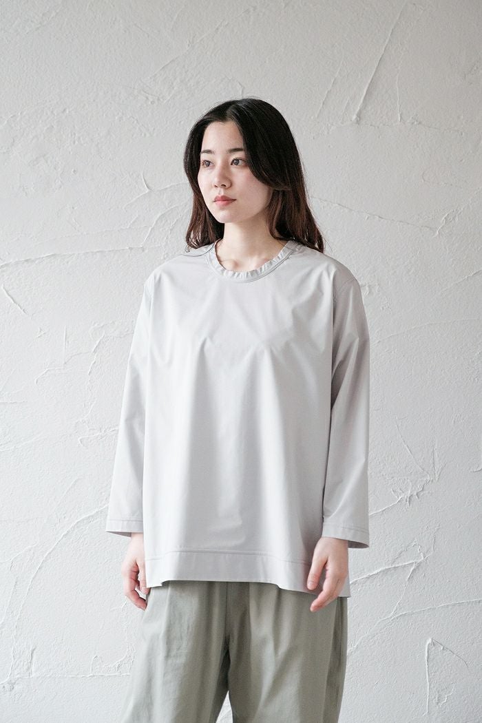 FIRMUM フィルマム 撥水ポリエステルストレッチウェザープルオーバー