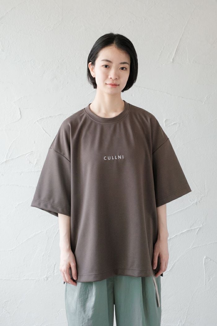 CULLNI クルニ CULLNI Logo Embroidery Tee(SS/basic) | T.T. GARRET