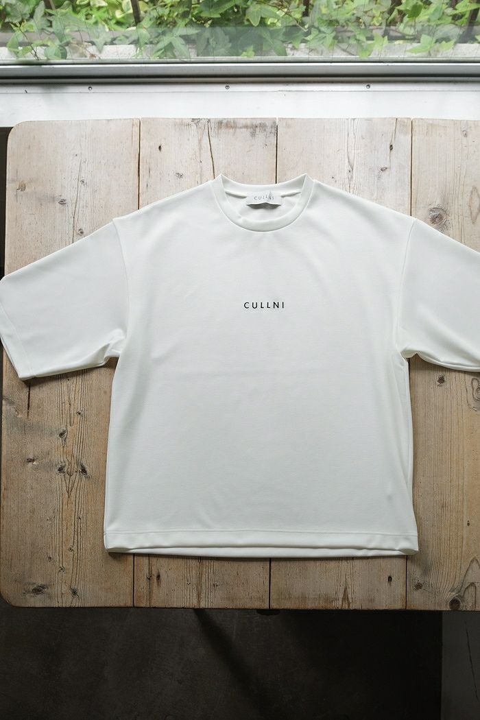 CULLNI クルニ CULLNI Logo Embroidery Tee(SS/basic) | T.T. GARRET