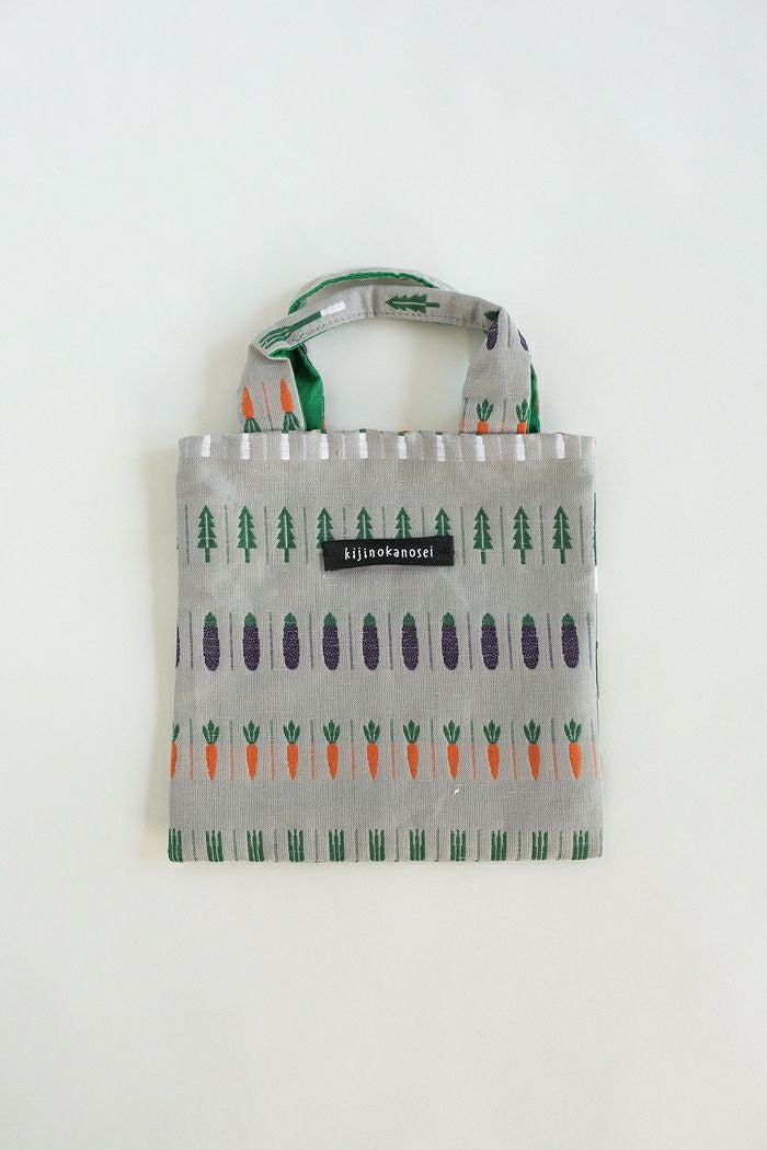 kijinokanosei キジノカノウセイ Small Square Bag -yasai-(23SS