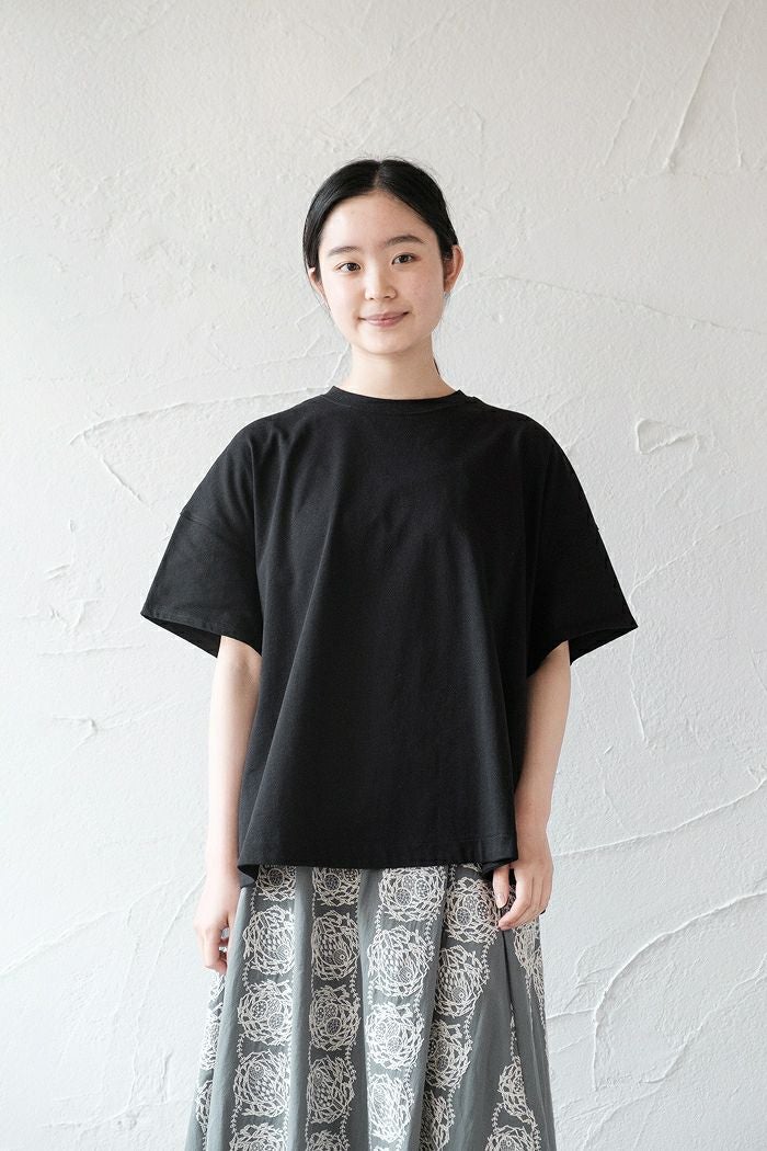 pot and tea ポットアンドティー フレア半袖Tシャツ(春夏) | T.T. GARRET