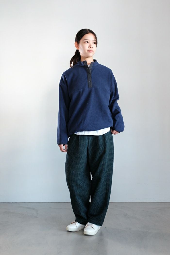 PAR ICI パーリッシィ フリース スナッププルオーバー(23AW) | T.T. GARRET