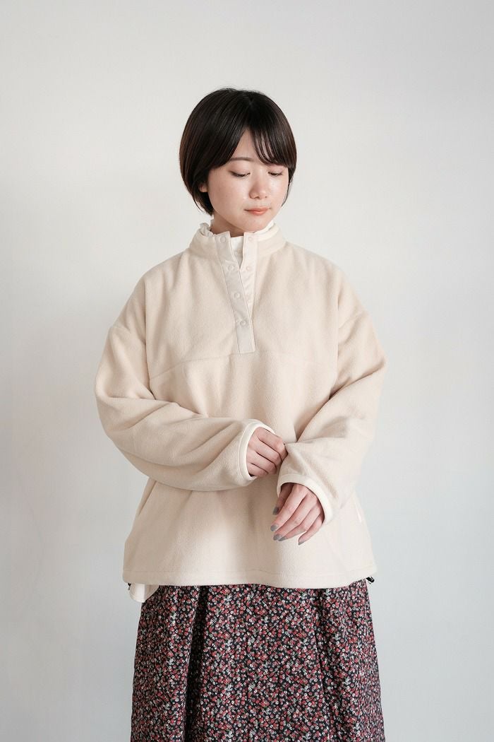 PAR ICI パーリッシィ フリース スナッププルオーバー(23AW) | T.T. GARRET