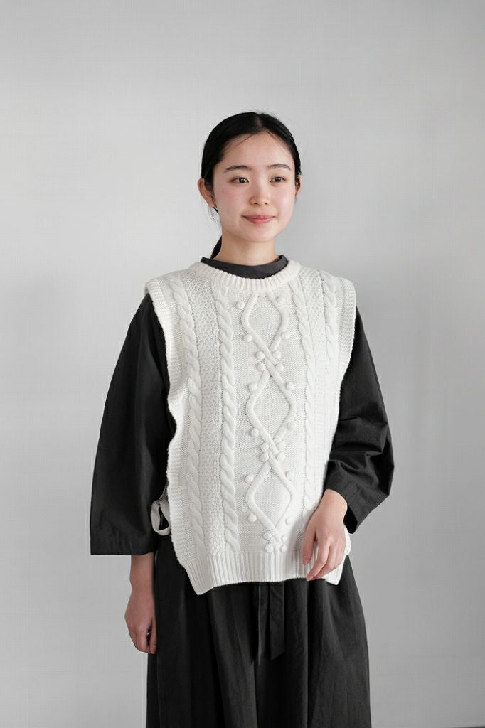 maison de soil メゾン ド ソイルRECYCLE BOA WOOL DOUBLE OVER COAT