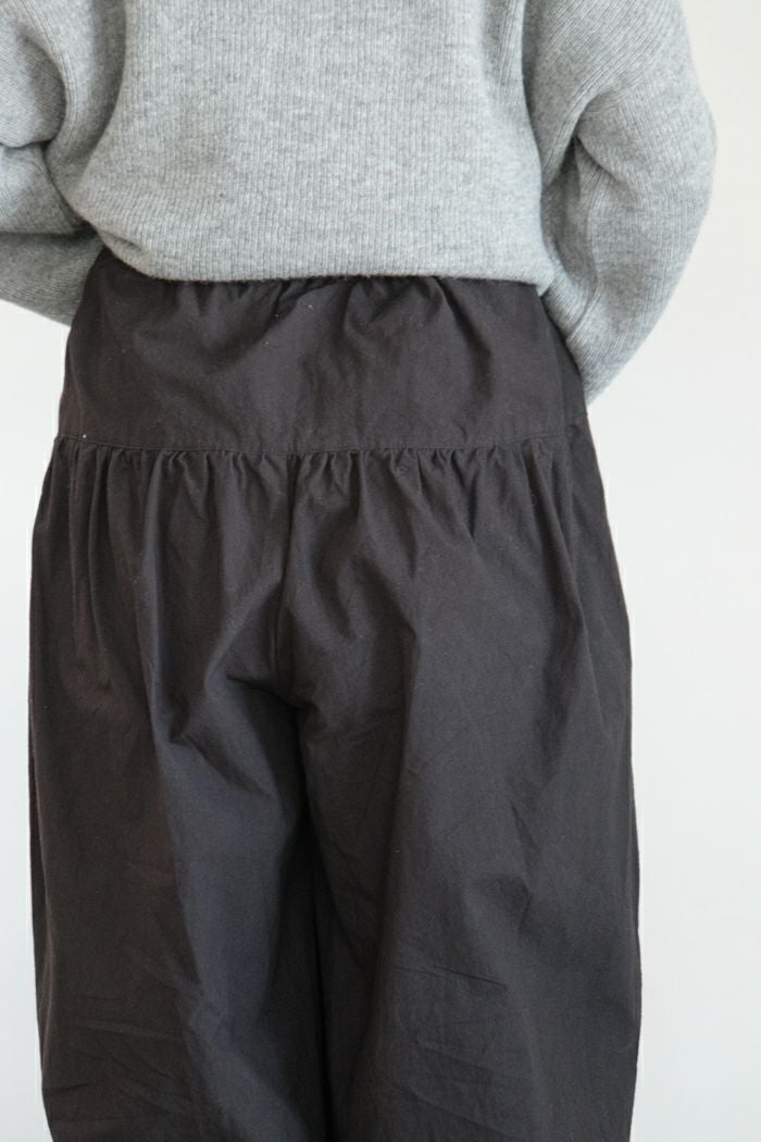 【未使用】Gauze# コットンパンツ　ブラック Gauze# ガーゼ コットンクリムトパンツ(basic) | T.T. GARRET
