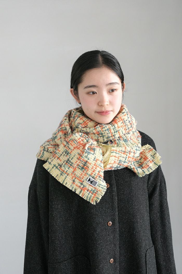kijinokanosei キジノカノウセイ 1/4 scarf -VERKKO-(23AW) | T.T. GARRET