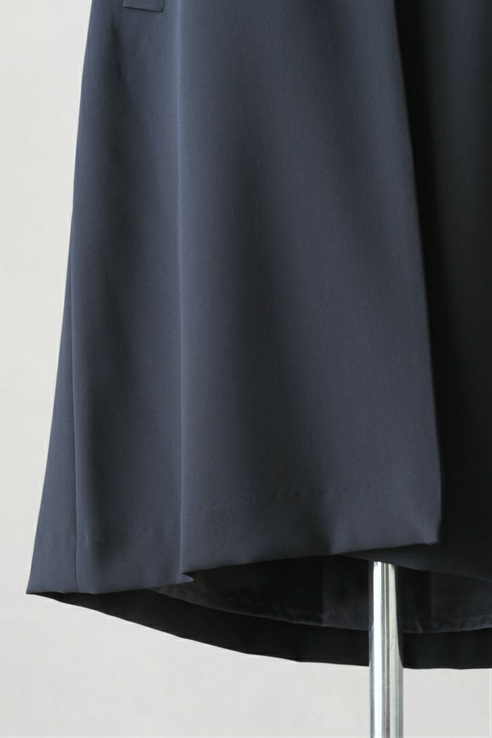 SONO ソーノ 〈防しわダブルクロス〉バックフリルロングジレ ネイビー Amazon | [ソーノ] NAVY バックフリルロングジレ ネイビー 1 | ベスト 通販