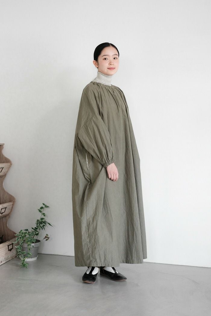 qiri キリ 追憶の花 jacquard frill ワンピース(25SS) | T.T. GARRET
