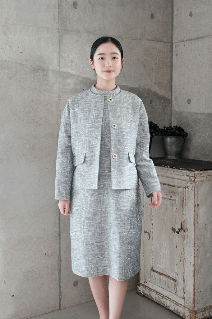 値下げ【美品】nooy ヌーイ　つけ襟コート　グレー 付け衿コート - online store | nooy / ヌーイ
