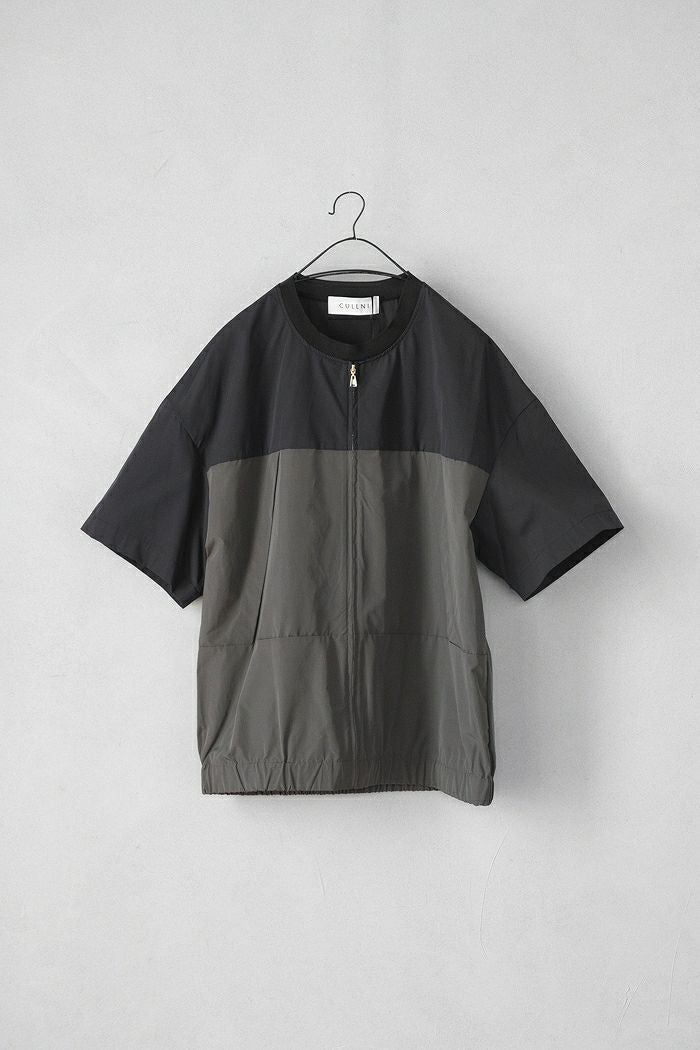 CULLNI クルニ High Count Poplin Bi Color Pullover(SS) | T.T. GARRET