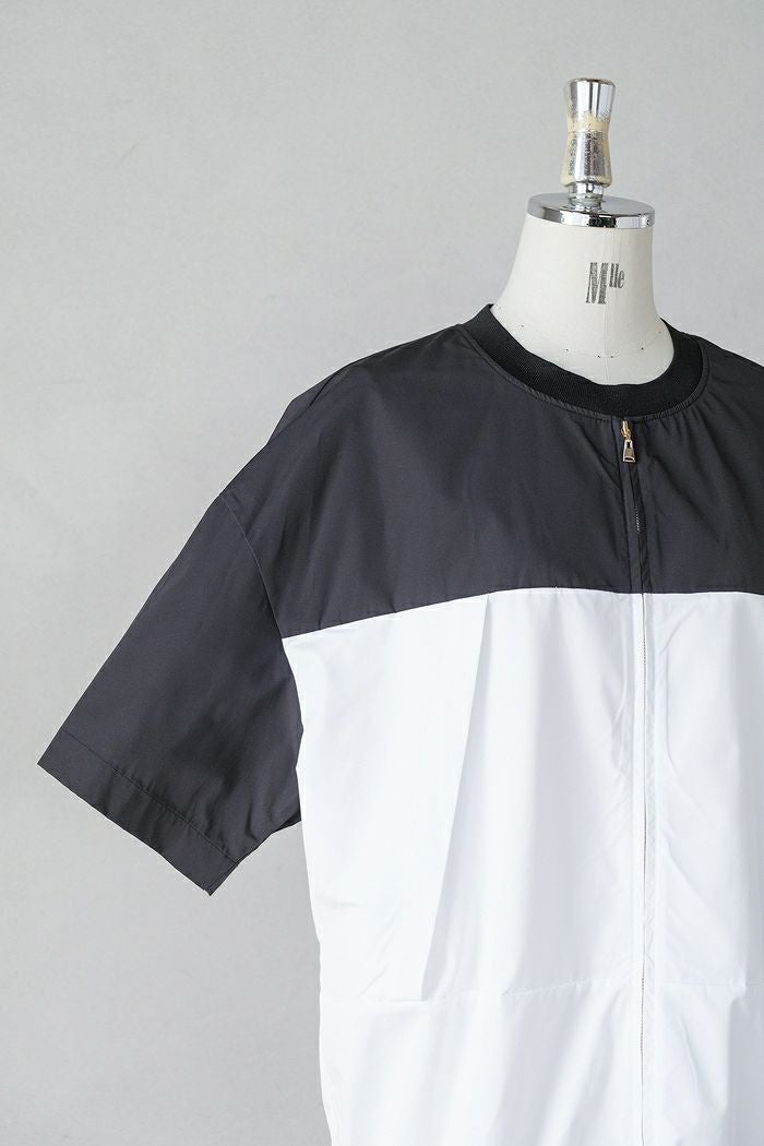 CULLNI クルニ High Count Poplin Bi Color Pullover(SS) | T.T. GARRET