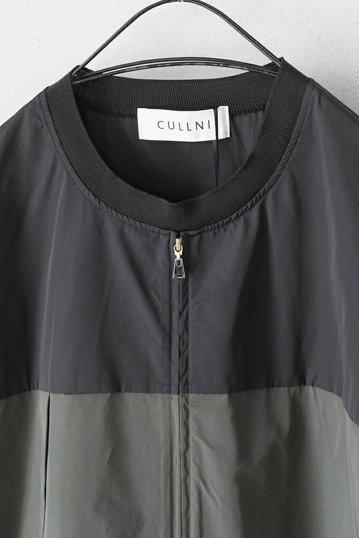 CULLNI クルニ High Count Poplin Bi Color Pullover(SS) | T.T. GARRET