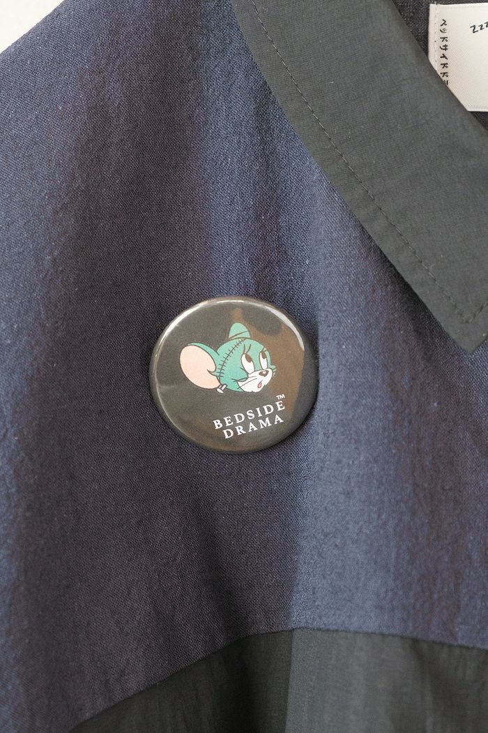 bedsidedrama シャツ　タグあり bedsidedrama ベッドサイドドラマ Franken's Relax Shirt (24SS
