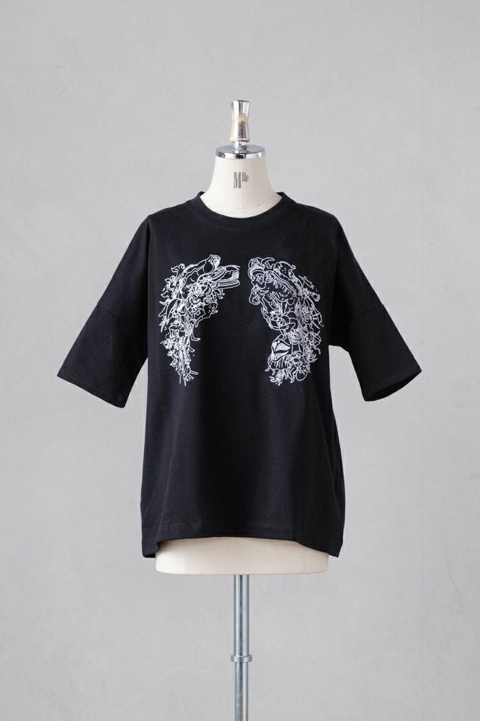 marble SUD マーブルシュッド 楊柳 ギャザーハカマパンツ(25SS) | T.T.