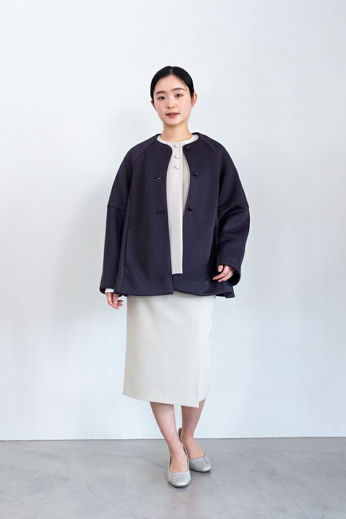 美品⭐︎Sono マシュマロショートコート　ネイビー SONO NAVY ソーノネイビー マシュマロコート-YOUTHFUL-(basic) | T.T.
