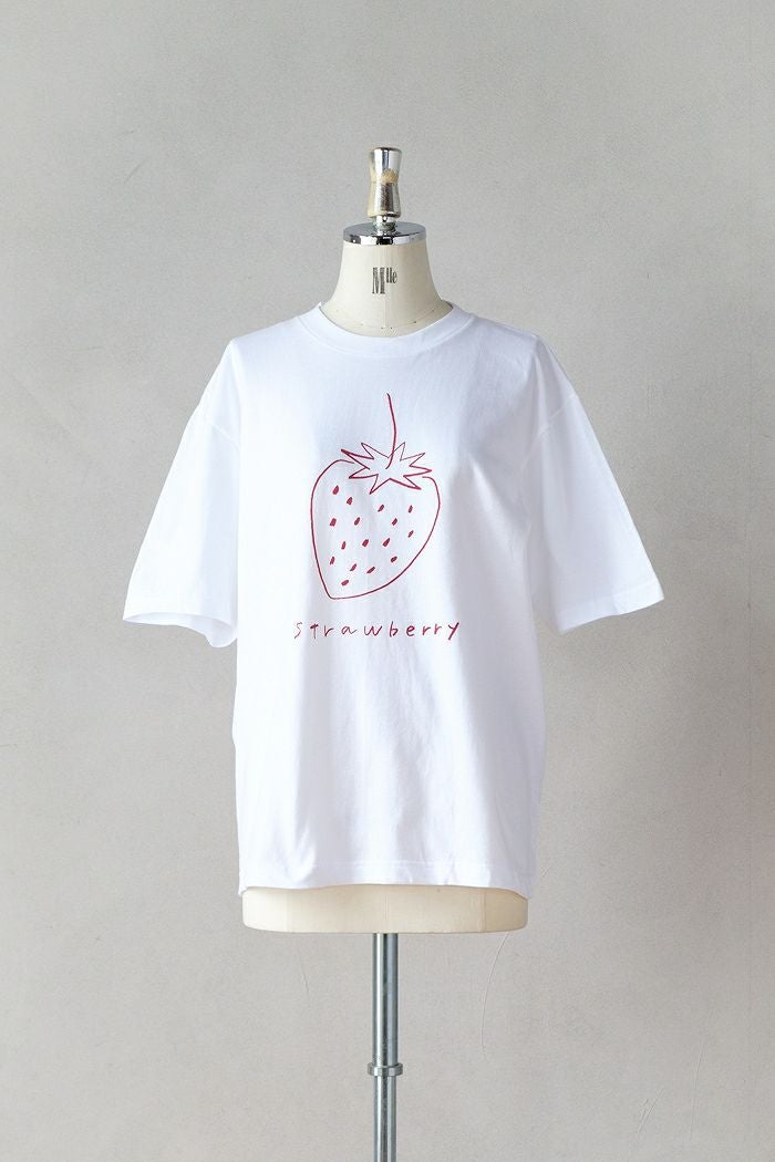 pot and tea ポットアンドティー ロゴ入りハートがたくさんTシャツ(春