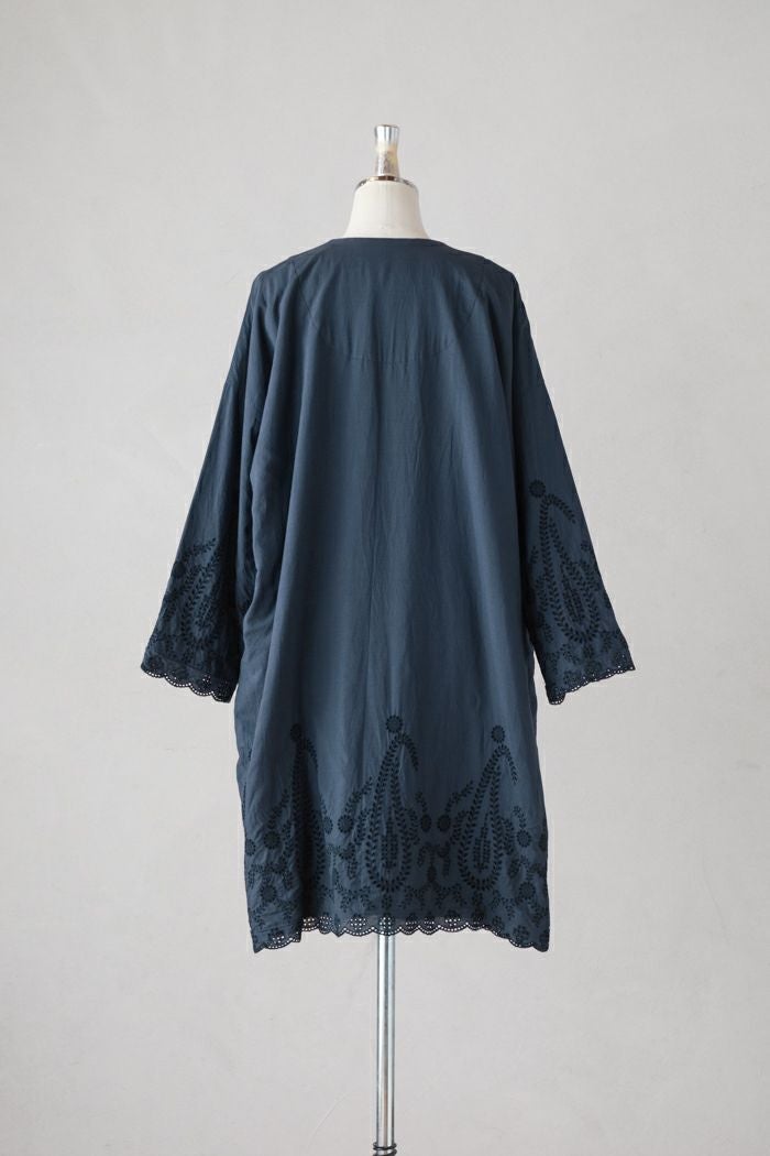GASA* ガサ 菩提樹の葉脈 レースキルト羽織(24AW) | T.T. GARRET