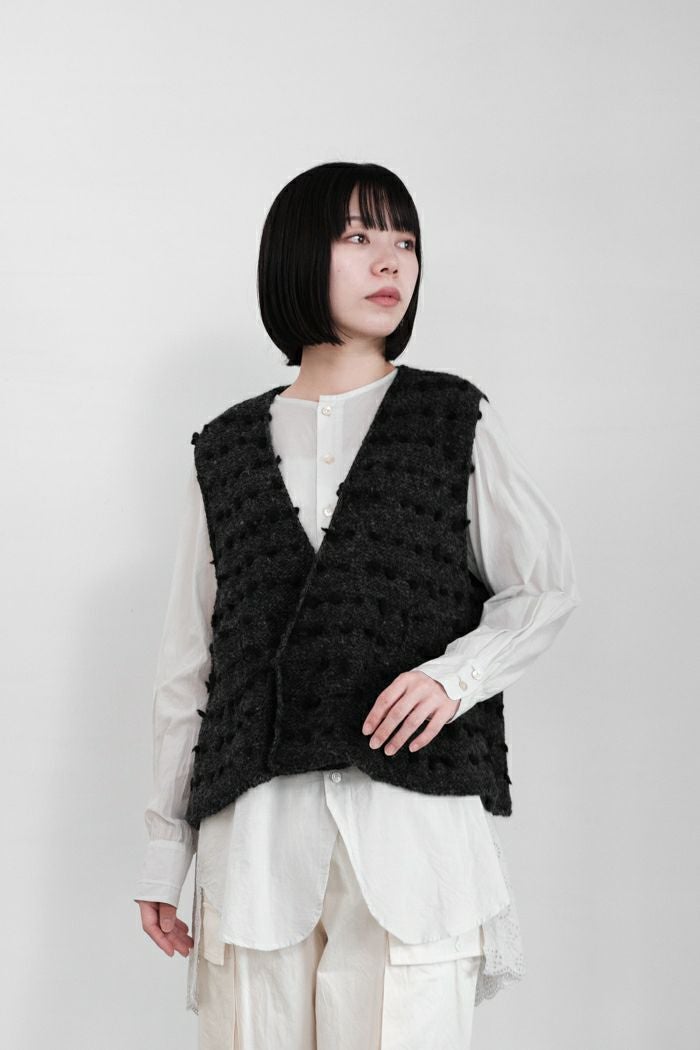 GASA* ガサ 生命の誕生 ニットベスト(24AW) | T.T. GARRET