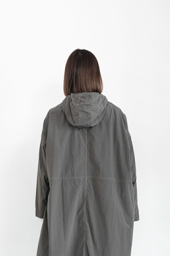 FIRMUM フィルマム ナイロンタッサーガーメントダイ モッズコート(24AW