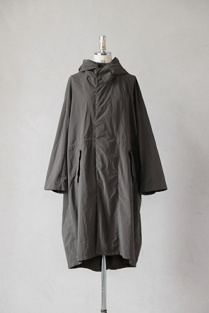 FIRMUM フィルマム ナイロンタッサーガーメントダイ モッズコート(24AW