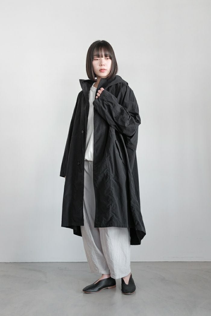 FIRMUM フィルマム ナイロンタッサーガーメントダイ モッズコート(24AW