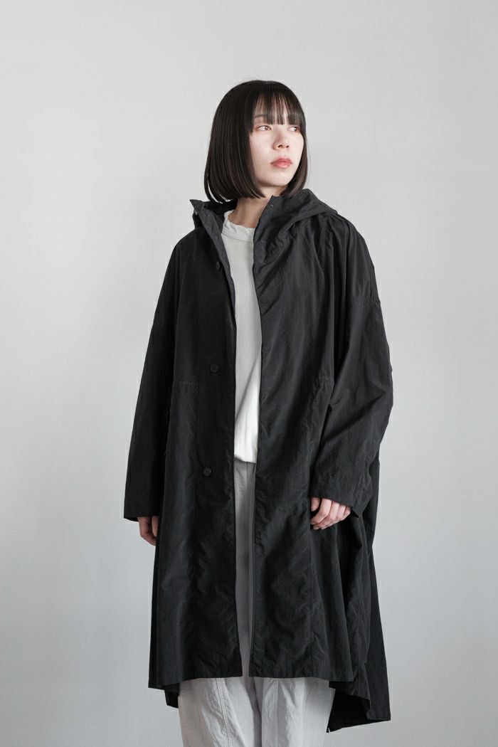 FIRMUM フィルマム ナイロンタッサーガーメントダイ モッズコート(24AW