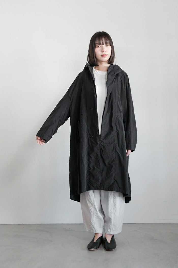 FIRMUM フィルマム ナイロンタッサーガーメントダイ モッズコート(24AW