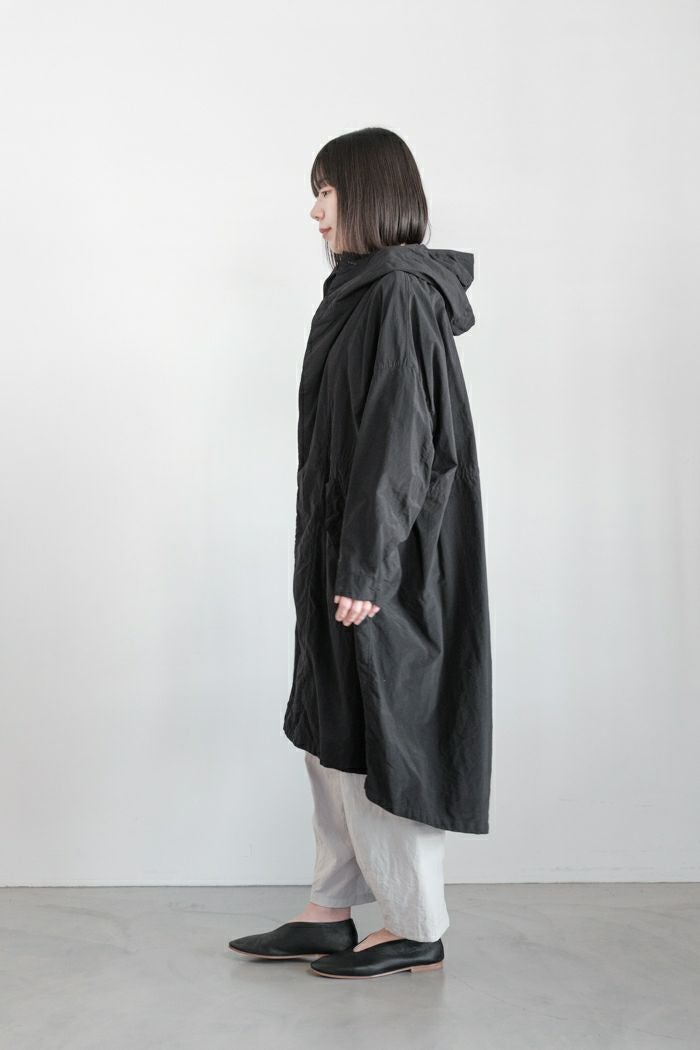 FIRMUM フィルマム ナイロンタッサーガーメントダイ モッズコート(24AW