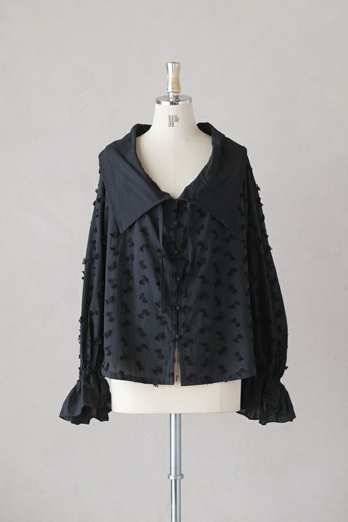 kijinokanosei キジノカノウセイ tuck blouse-mimosa-(25SS) | T.T. GARRET